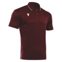 Draco Hero Polo CARDINAL/WHT 3XS Poloskjorte i elastisk stoff