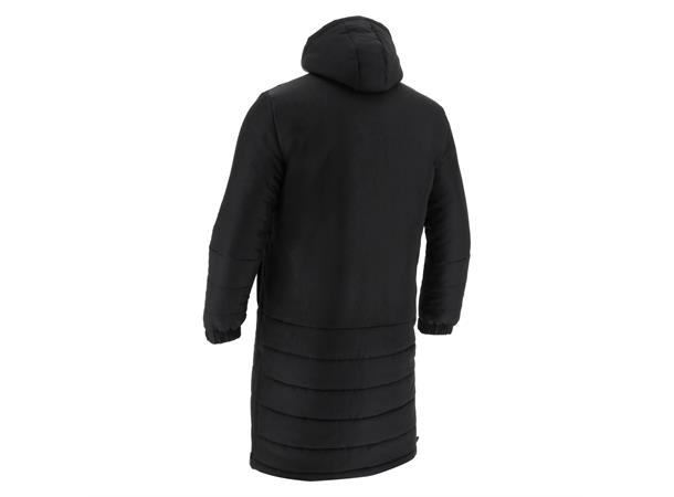 Turvey Long Bench Jacket BLK M Coachjakke - ekstra lang 