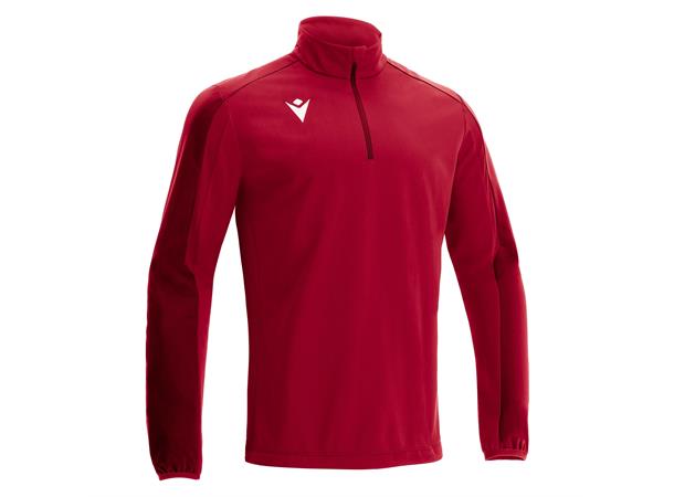 Arno 1/4 Zip Top RED XL Teknisk treningsgenser - Unisex 