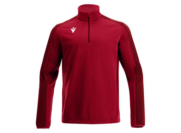 Arno 1/4 Zip Top RED XL Teknisk treningsgenser - Unisex 
