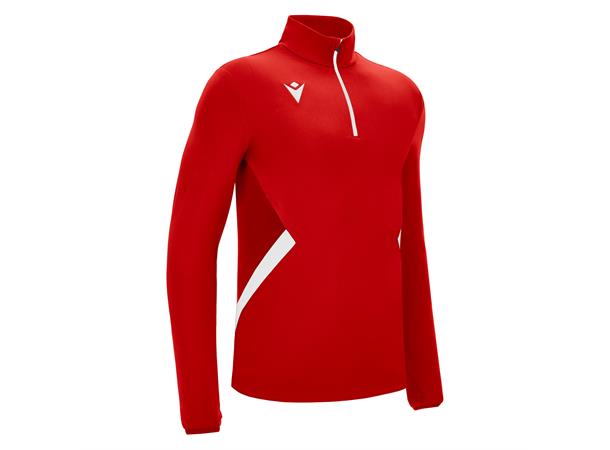 Piave 1/4 Zip Top RED/WHT 3XS Teknisk treningsgenser - Unisex 