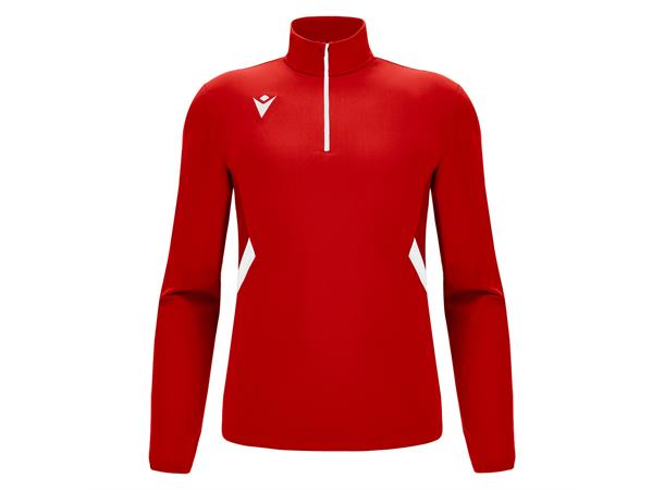 Piave 1/4 Zip Top RED/WHT 3XS Teknisk treningsgenser - Unisex 