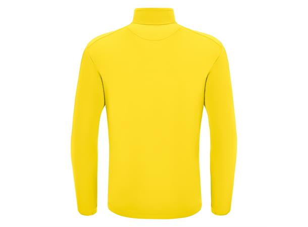 Piave 1/4 Zip Top YEL/BLK L Teknisk treningsgenser - Unisex 