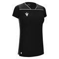 Steel Eco Womans Shirt BLK/WHT M Teknisk spillerdrakt i ECO-tekstil