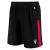 Skara Short BLK/RED 3XS Teknisk shorts i ECO-tekstil - Unisex 