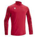 Naryn 1/4 Zip  Top RED XL Teknisk treningsgenser - Unisex