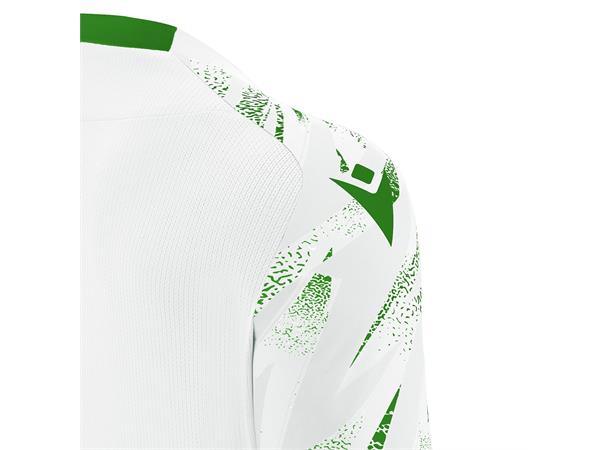Themis Eco Match Day Shirt WHT/GRN L Teknisk spillerdrakt i ECO-tekstil 