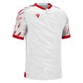 Themis Eco Match Day Shirt WHT/RED M Teknisk spillerdrakt i ECO-tekstil