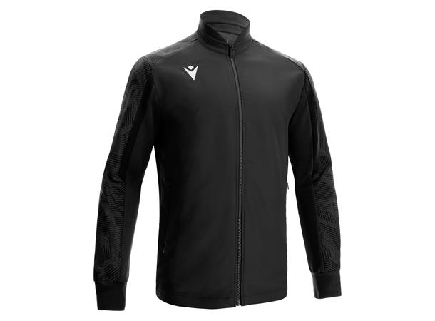 Achilles Microfiber Zip Top BLK XL Teknisk overtrekksjakke - Unisex 