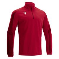 Arno 1/4 Zip Top RED 5XL Teknisk treningsgenser - Unisex