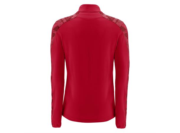 Dora Womens 1/4 Zip Top  RED 3XS Teknisk treningsgenser til dame 