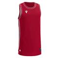 Plutonium Basket Shirt RED 5XL Teknisk basketdrakt i Eco tekstil