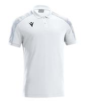 Rock Polo WHT/SILVER S Teknisk poloskjorte