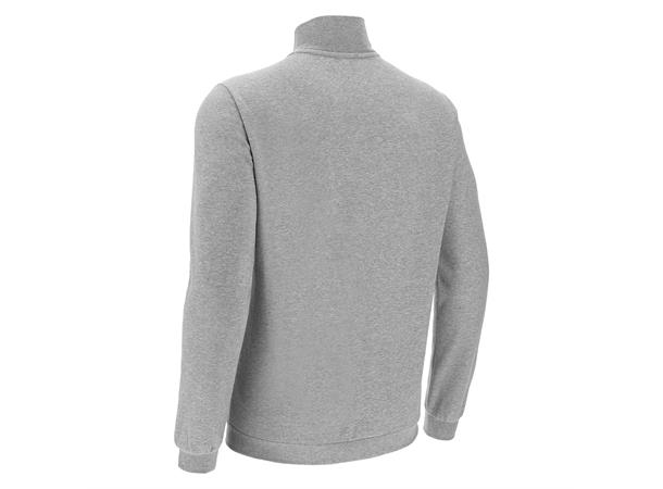 Beat Full Zip Sweathshirt GRY XXL Fritidsjakke i børstet fleece - Unisex 