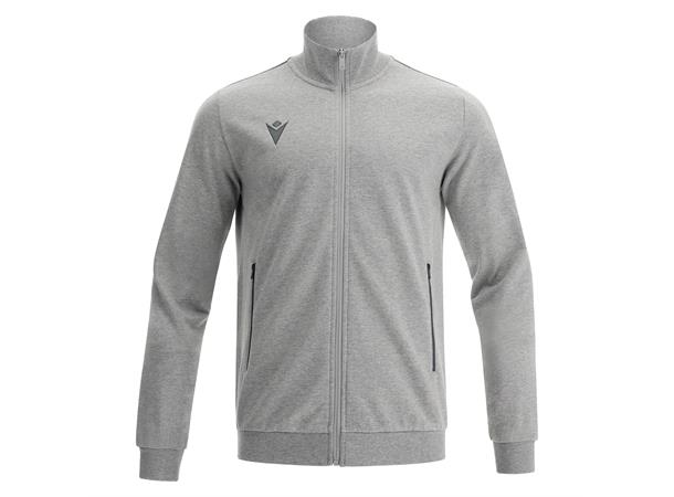 Beat Full Zip Sweathshirt GRY XXL Fritidsjakke i børstet fleece - Unisex 