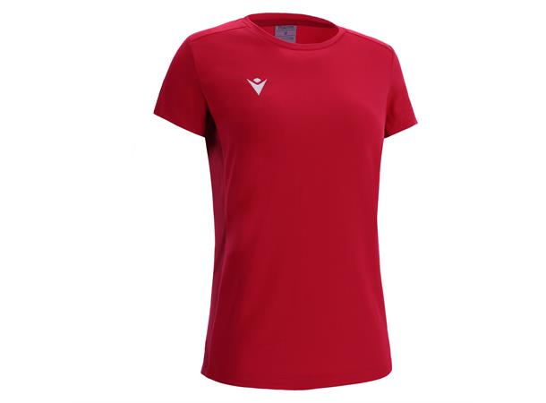 Lute Womens Cotton T-shirt RED XS T-skjorte med feminint snitt 