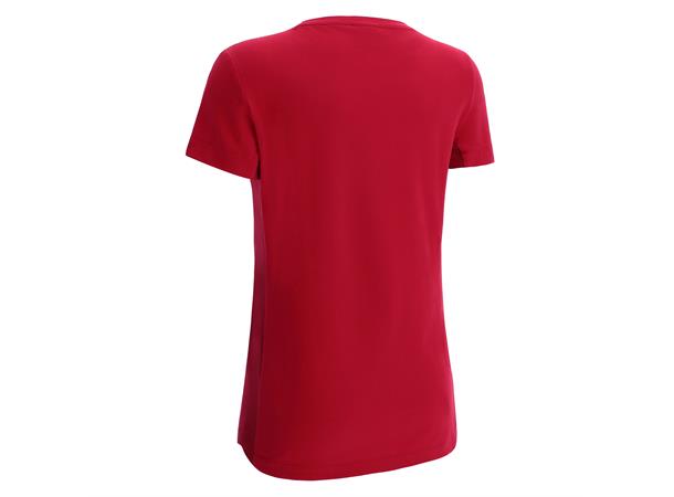 Lute Womens Cotton T-shirt RED XS T-skjorte med feminint snitt 