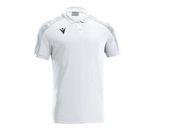 Rock Polo WHT/SILVER M Teknisk poloskjorte 