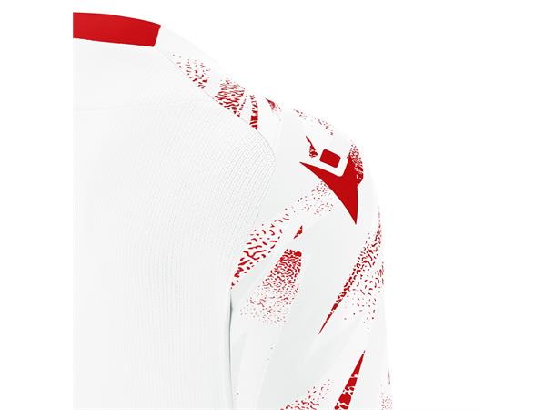 Themis Eco Match Day Shirt WHT/RED L Teknisk spillerdrakt i ECO-tekstil 
