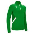 Piave 1/4 Zip Top GRN/WHT 4XL Teknisk treningsgenser - Unisex