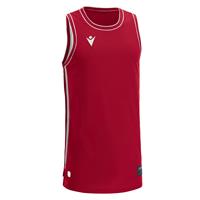 Plutonium Basket Shirt RED XS Teknisk basketdrakt i Eco tekstil