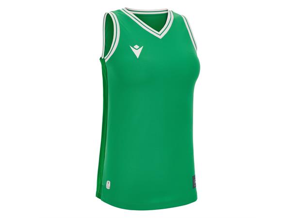 Tellurium Eco W Basket Shirt GRN/WHT XS Teknisk basketdrakt i Eco tekstil 