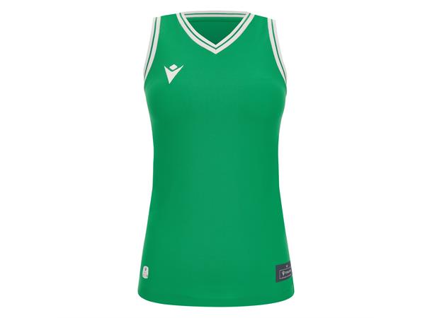 Tellurium Eco W Basket Shirt GRN/WHT XS Teknisk basketdrakt i Eco tekstil 