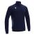 Beat Full Zip Sweathshirt NAV M Fritidsjakke i børstet fleece - Unisex 