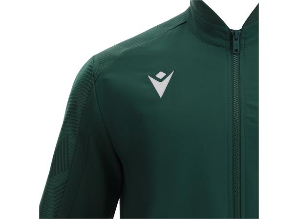 Achilles Microfiber Zip Top BGRN 3XS Teknisk overtrekksjakke - Unisex 