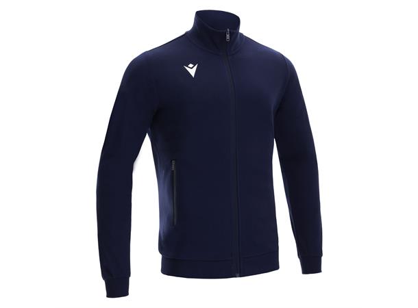 Beat Full Zip Sweathshirt NAV M Fritidsjakke i børstet fleece - Unisex 
