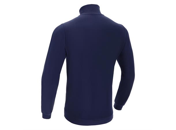 Beat Full Zip Sweathshirt NAV M Fritidsjakke i børstet fleece - Unisex 