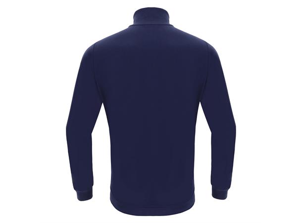 Beat Full Zip Sweathshirt NAV M Fritidsjakke i børstet fleece - Unisex 