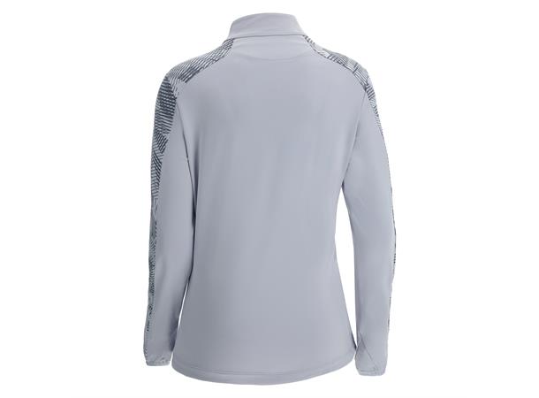 Dora Womens 1/4 Zip Top  SILVER M Teknisk treningsgenser til dame 