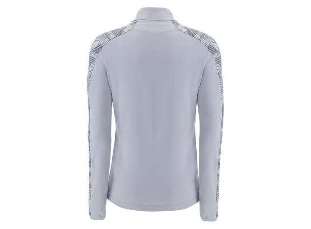 Dora Womens 1/4 Zip Top  SILVER M Teknisk treningsgenser til dame 