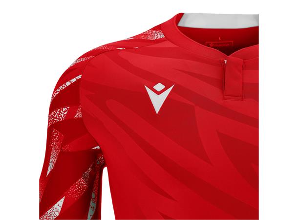 Themis Eco Match Day Shirt RED/WHT L Teknisk spillerdrakt i ECO-tekstil 