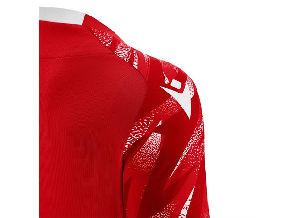 Themis Eco Match Day Shirt RED/WHT L Teknisk spillerdrakt i ECO-tekstil 