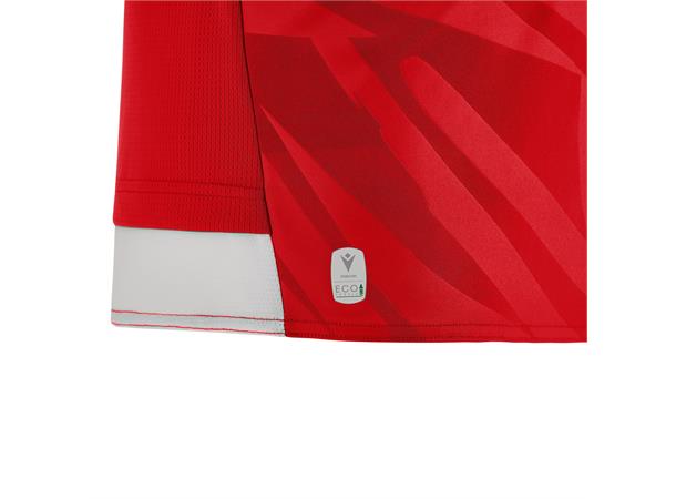 Themis Eco Match Day Shirt RED/WHT L Teknisk spillerdrakt i ECO-tekstil 