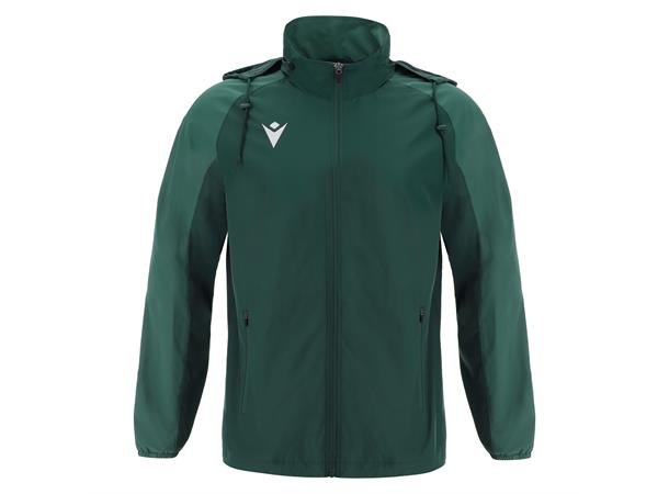Elbrus Full Zip Rain Jacket BGRN M Teknisk regnjakke - Unisex 