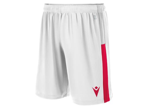 Skara Short WHT/RED 4XS Teknisk shorts i ECO-tekstil - Unisex 