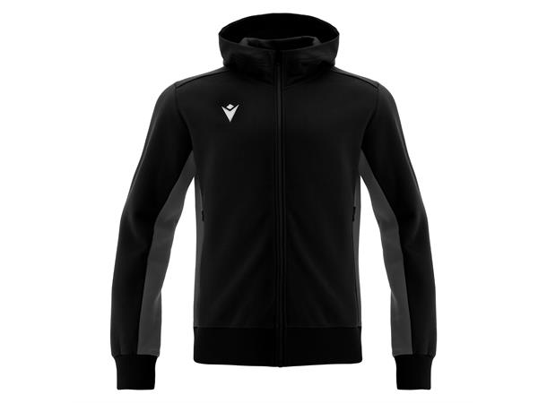 Trumpet  Hooded Jacket BLK/ANT 3XS Hettejakke i myk bomullsmiks -  Unisex 