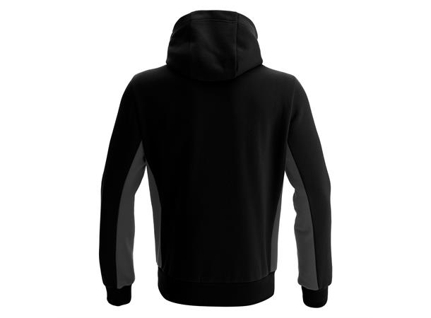 Trumpet  Hooded Jacket BLK/ANT 3XS Hettejakke i myk bomullsmiks -  Unisex 