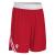 Kansas Basket Eco Shorts RED/WHT 3XL Teknisk basketshorts - Unisex 