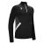 Fraser 1/4 Zip Top BLK/WHT L Teknisk treningsgenser - Unisex 