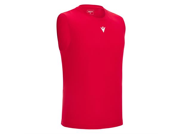 MP151 Hero SL Shirt RED 3XS Armløs T-skjorte i bomull- Unisex 