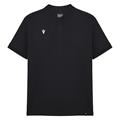Nisiros Icon stretch korean polo BLK XS Poloskjorte Uten krage - Unisex