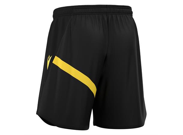 Shen Eco Match Day Shorts BLK/YEL M Teknisk shorts i ECO-tekstil - Unisex 