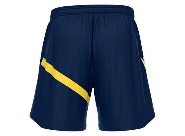 Shen Eco Match Day Shorts NAV/YEL 3XL Teknisk shorts i ECO-tekstil - Unisex 