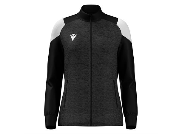 Valkyria Full Zip Top Woman BLK/WHT XL Teknisk reisejakke til dame 