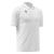 Aulos Polo WHT/SLV L Teknisk poloskjorte - Unisex 