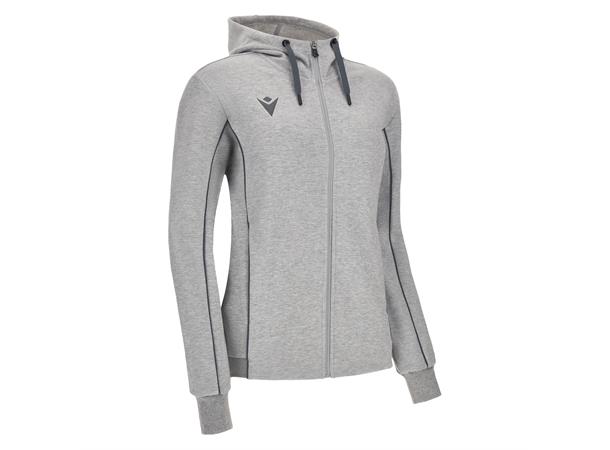 Bass Eco Hooded Jacket W GRY XS Hettejakke i Ecotekstil til dame 